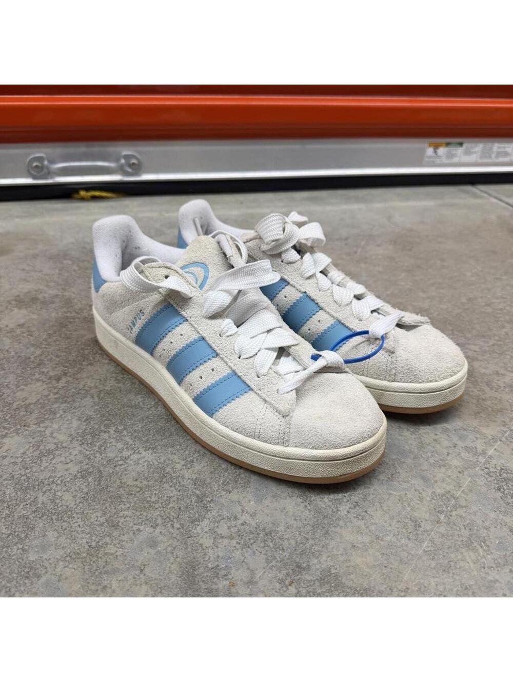 adidas Campus 00s Crystal White Preloved Blue chunky shoes size 9.5 WOMENS